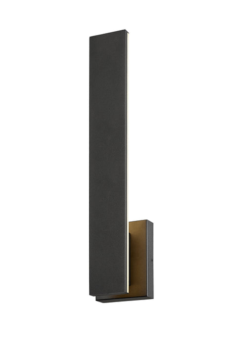 Outdoor Wall Light Z-Lite 5007-24BK-LED Sand Black Stylet 2 Light Outdoor Wall Light Z-Lite