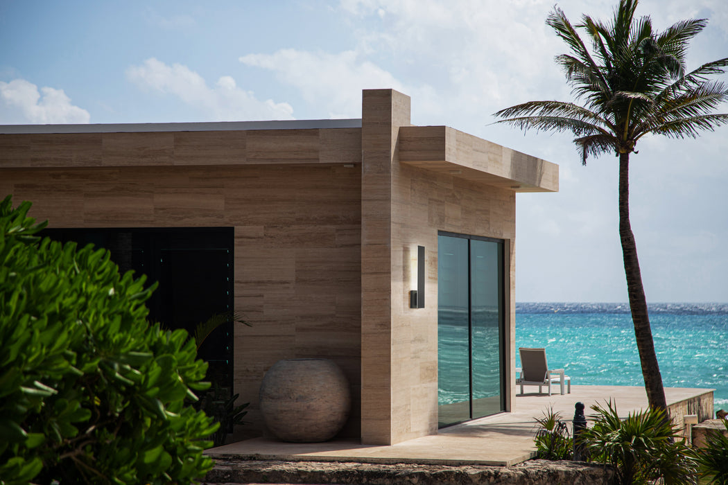 Outdoor Wall Light Z-Lite 5007-24BK-LED Sand Black Stylet 2 Light Outdoor Wall Light Z-Lite