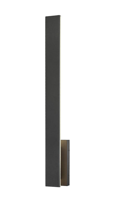 Z-Lite 5007-36BK Stylet LED Outdoor Wall Sconce 36 Inch Sand Black CCT Selectable