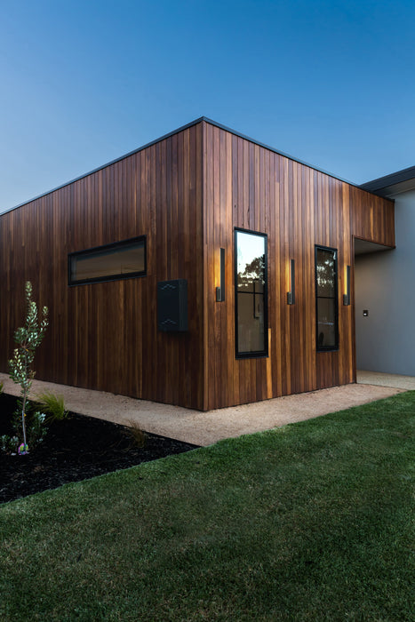 Outdoor Wall Light Z-Lite 5007-36BK-LED Sand Black Stylet 2 Light Outdoor Wall Light Z-Lite