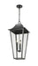 Outdoor Chain Mount Ceiling Fixture Z-Lite 5008CHXXL-BK Black Gannon 5 Light Outdoor Chain Mount Ceiling Fixture Z-Lite