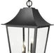 Outdoor Chain Mount Ceiling Fixture Z-Lite 5008CHXXL-BK Black Gannon 5 Light Outdoor Chain Mount Ceiling Fixture Z-Lite