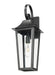 Outdoor Wall Light Z-Lite 5008M-BK Black Gannon 1 Light Outdoor Wall Light Z-Lite
