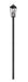 Outdoor Post Mounted Fixture Z-Lite 5008PHBR-5009P96-BK Black Gannon 3 Light Outdoor Post Mount Fixture Z-Lite