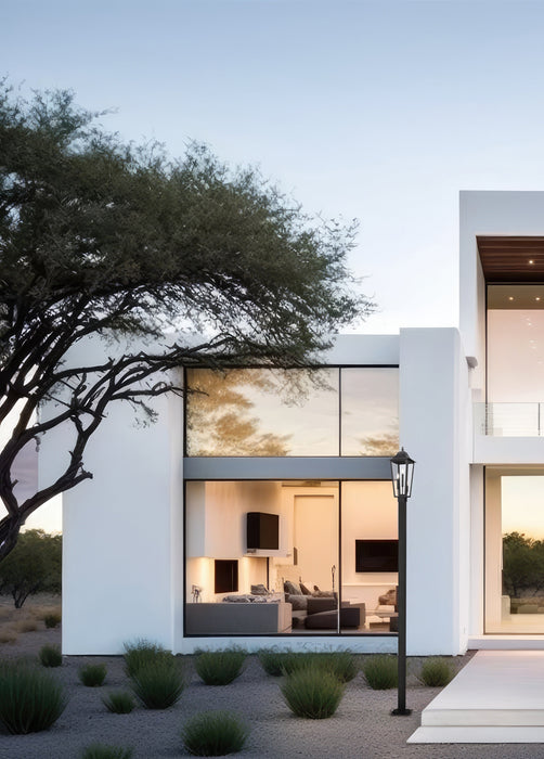 Outdoor Post Mounted Fixture Z-Lite 5008PHBS-536P-BK Black Gannon 3 Light Outdoor Post Mounted Fixture Z-Lite