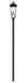 Outdoor Post Mounted Fixture Z-Lite 5008PHXLR-5009P96-BK Black Gannon 3 Light Outdoor Post Mount Fixture Z-Lite