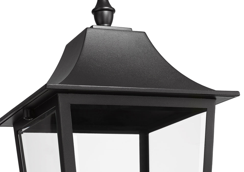 Outdoor Post Mounted Fixture Z-Lite 5008PHXLR-5011P-BK Black Gannon 3 Light Outdoor Post Mounted Fixture Z-Lite