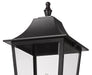 Outdoor Post Mounted Fixture Z-Lite 5008PHXLR-519P-BK Black Gannon 3 Light Outdoor Post Mounted Fixture Z-Lite
