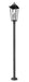 Outdoor Post Mounted Fixture Z-Lite 5008PHXLR-567P-BK Black Gannon 3 Light Outdoor Post Mount Fixture Z-Lite