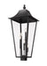 Outdoor Post Mount Fixture Z-Lite 5008PHXXLS-BK Black Gannon 5 Light Outdoor Post Mount Fixture Z-Lite