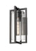 Outdoor Wall Light Z-Lite 5013M-BK Black Aura 1 Light Outdoor Wall Light Z-Lite