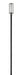 Outdoor Post Mounted Fixture Z-Lite 5013PHBR-5009P120-BK Black Aura 1 Light Outdoor Post Mounted Fixture Z-Lite