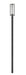 Outdoor Post Mounted Fixture Z-Lite 5013PHBR-5009P96-BK Black Aura 1 Light Outdoor Post Mounted Fixture Z-Lite