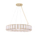 Eurofase 46469-014 Belmont 37" Antique Brass Chandelier
