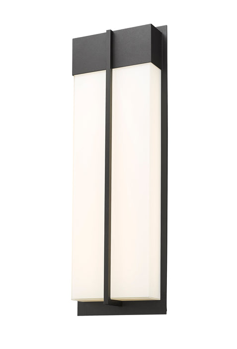 Outdoor Wall Light Z-Lite 5014B-BK-LED Black Nyx 2 Light Outdoor Wall Light Z-Lite