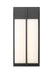 Outdoor Wall Light Z-Lite 5014M-BK-LED Black Nyx 2 Light Outdoor Wall Light Z-Lite