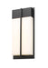 Outdoor Wall Light Z-Lite 5014M-BK-LED Black Nyx 2 Light Outdoor Wall Light Z-Lite
