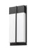 Outdoor Wall Light Z-Lite 5014M-BK-LED Black Nyx 2 Light Outdoor Wall Light Z-Lite
