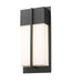 Outdoor Wall Light Z-Lite 5014S-BK-LED Black Nyx 2 Light Outdoor Wall Light Z-Lite