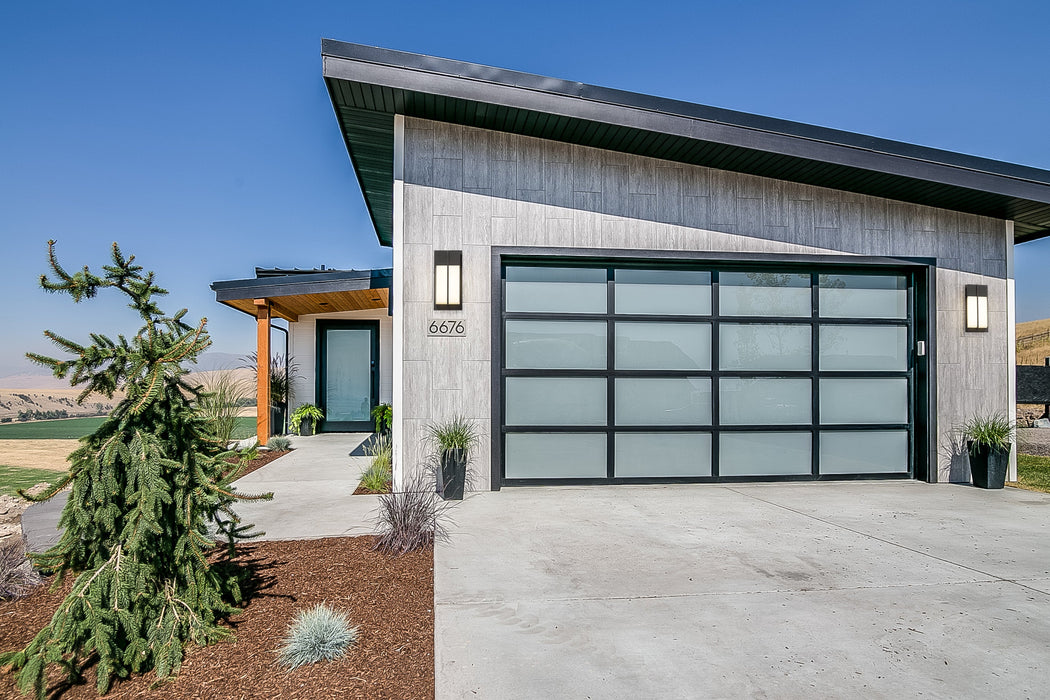 Outdoor Wall Light Z-Lite 5014S-BK-LED Black Nyx 2 Light Outdoor Wall Light Z-Lite