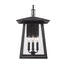 Outdoor Wall Light Z-Lite 5015B-BK Black Rainer 4 Light Outdoor Wall Light Z-Lite