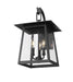Outdoor Wall Light Z-Lite 5015M-BK Black Rainer 3 Light Outdoor Wall Light Z-Lite
