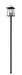 Outdoor Post Mounted Fixture Z-Lite 5015PHXLR-5009P120-B Black Rainer 5 Light Outdoor Post Mounted Fixture Z-Lite