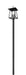 Outdoor Post Mounted Fixture Z-Lite 5015PHXLR-5009P96-BK Black Rainer 5 Light Outdoor Post Mounted Fixture Z-Lite