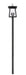 Outdoor Post Mounted Fixture Z-Lite 5015PHXLR-5009P96-BK Black Rainer 5 Light Outdoor Post Mounted Fixture Z-Lite