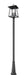 Outdoor Post Mounted Fixture Z-Lite 5015PHXLR-519P-BK Black Rainer 5 Light Outdoor Post Mounted Fixture Z-Lite