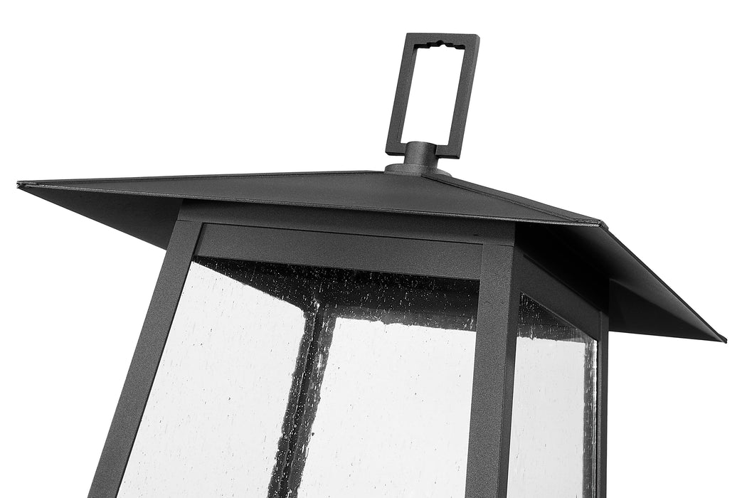 Outdoor Post Mounted Fixture Z-Lite 5015PHXLS-536P-BK Black Rainer 5 Light Outdoor Post Mounted Fixture Z-Lite