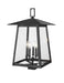 Outdoor Post Mount Fixture Z-Lite 5015PHXLS-BK Black Rainer 5 Light Outdoor Post Mount Fixture Z-Lite