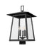 Outdoor Post Mount Fixture Z-Lite 5015PHXLS-BK Black Rainer 5 Light Outdoor Post Mount Fixture Z-Lite