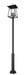 Outdoor Post Mounted Fixture Z-Lite 5015PHXXLR-5010P-BK Black Rainer 6 Light Outdoor Post Mounted Fixture Z-Lite