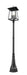 Outdoor Post Mounted Fixture Z-Lite 5015PHXXLR-564P-BK Black Rainer 6 Light Outdoor Post Mounted Fixture Z-Lite