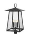Outdoor Post Mount Fixture Z-Lite 5015PHXXLR-BK Black Rainer 6 Light Outdoor Post Mount Fixture Z-Lite