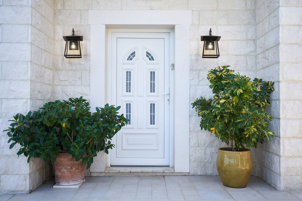 Outdoor Wall Light Z-Lite 5015S-BK Black Rainer 1 Light Outdoor Wall Light Z-Lite