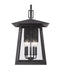 Outdoor Wall Light Z-Lite 5015XL-BK Black Rainer 5 Light Outdoor Wall Light Z-Lite