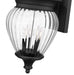 Outdoor Wall Light Z-Lite 5016B-BK Black Davina 4 Light Outdoor Wall Light Z-Lite
