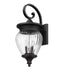 Outdoor Wall Light Z-Lite 5016B-BK Black Davina 4 Light Outdoor Wall Light Z-Lite