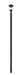 Outdoor Post Mounted Fixture Z-Lite 5016PHMR-5009P96-BK Black Davina 3 Light Outdoor Post Mounted Fixture Z-Lite