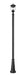 Outdoor Post Mounted Fixture Z-Lite 5016PHMR-5011P-BK Black Davina 3 Light Outdoor Post Mounted Fixture Z-Lite