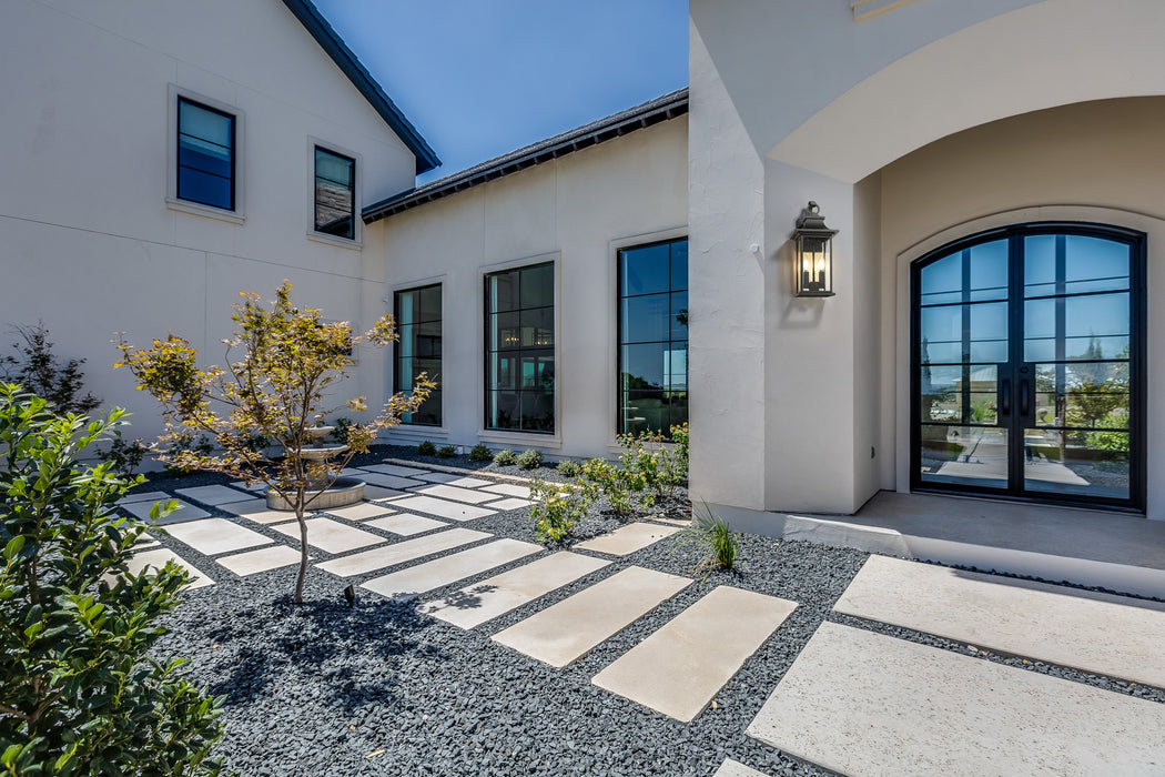 Outdoor Wall Light Z-Lite 5017M-BK Black Tiberius 2 Light Outdoor Wall Light Z-Lite