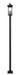 Outdoor Post Mounted Fixture Z-Lite 5017PHBS-536P-BK Black Tiberius 4 Light Outdoor Post Mounted Fixture Z-Lite