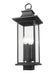 Outdoor Post Mount Fixture Z-Lite 5017PHBS-BK Black Tiberius 4 Light Outdoor Post Mount Fixture Z-Lite