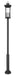 Outdoor Post Mounted Fixture Z-Lite 5017PHXLR-5010P-BK Black Tiberius 6 Light Outdoor Post Mounted Fixture Z-Lite