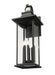 Outdoor Wall Light Z-Lite 5017XL-BK Black Tiberius 6 Light Outdoor Wall Light Z-Lite
