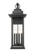 Outdoor Wall Light Z-Lite 5017XL-BK Black Tiberius 6 Light Outdoor Wall Light Z-Lite