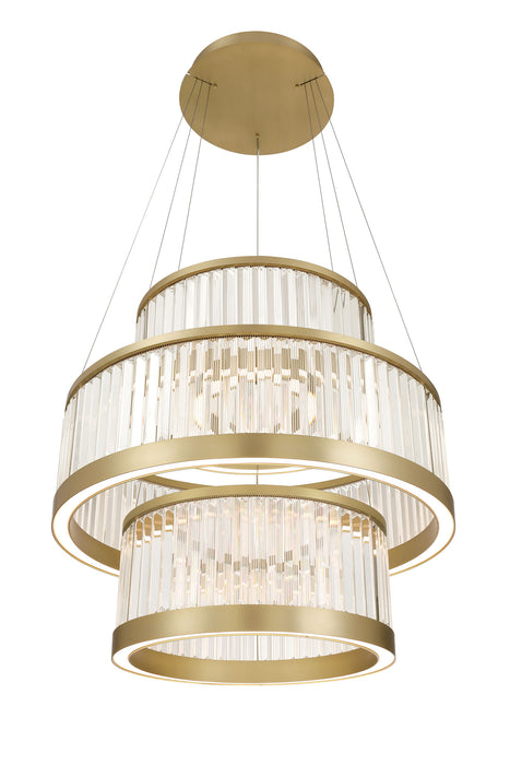 Eurofase 49351-019 Empra 35" Gold LED Chandelier