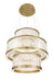 Eurofase 49351-019 Empra 35" Gold LED Chandelier